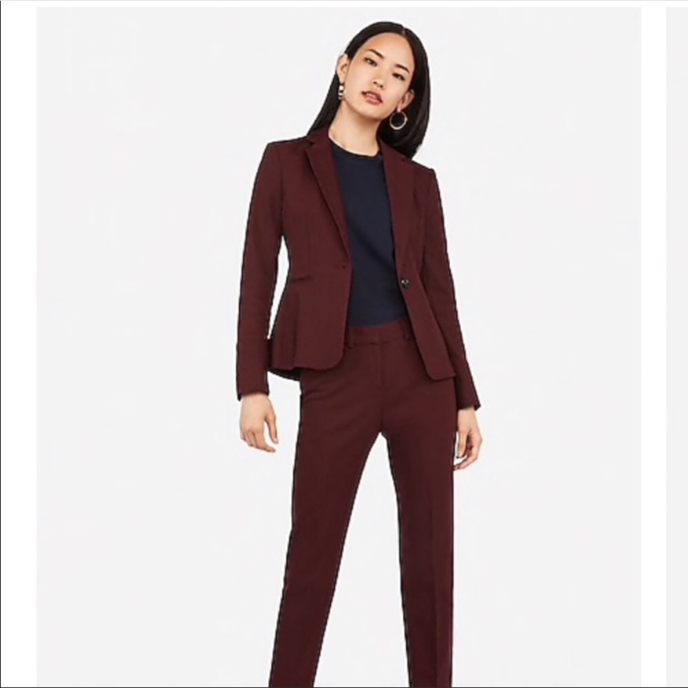 Express Cabernet Suit Blazer
